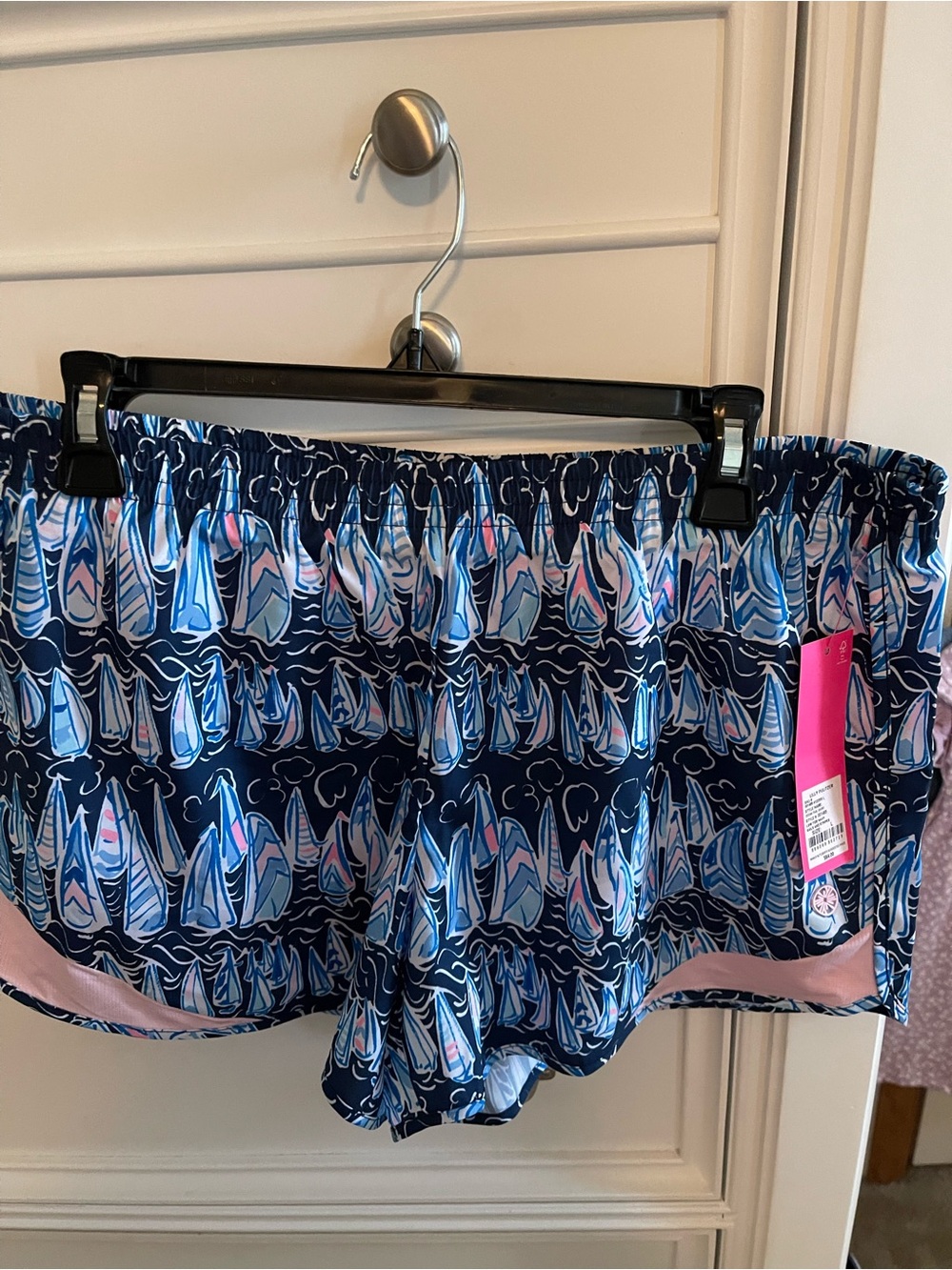 Lilly Pulitzer Low Tide Navy Sails & Stripes Shorts